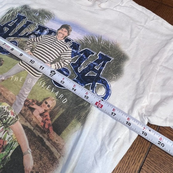 Vtg 1996 Alabama Dancin On The Boulevard  Band T-Shirt M Single Stitch - Picture 8 of 9